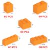 Bild von Box einfarbig Hellrotorange 150 /300 Stk. 