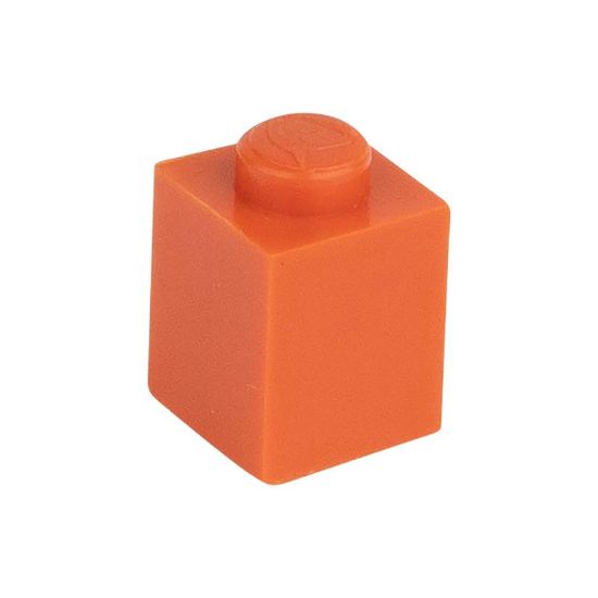 Picture of Loose brick 1X1 pure orange 501