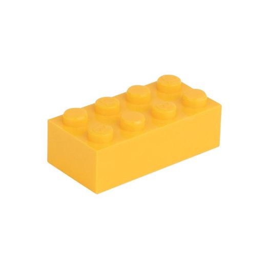 Image de la catégorie Unicolore Boîte jaune melon 242 /300 pieces