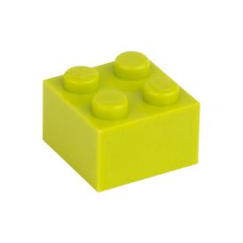 Picture of Loose brick 2X2 grass green 101