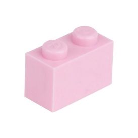 Slika Posamezna kocka 1X2 svetlo roza 970