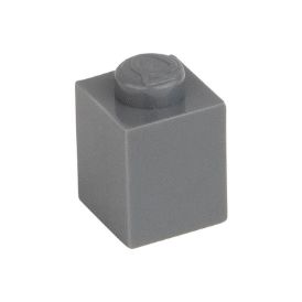 Picture of Loose brick 1X1 dusty gray 851