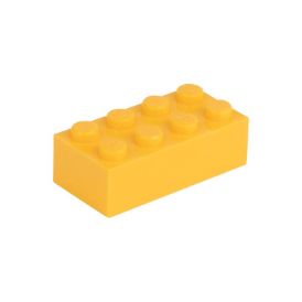 Slika Posamezna kocka 2X4 melonino rumena 242