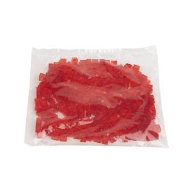 Picture of Bag 1X1 Flame red transparent 224