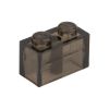 Picture of Loose brick 1X2 traffic black transparent 024