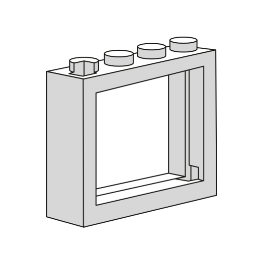 Picture for category WINDOW FRAME 1X4X3