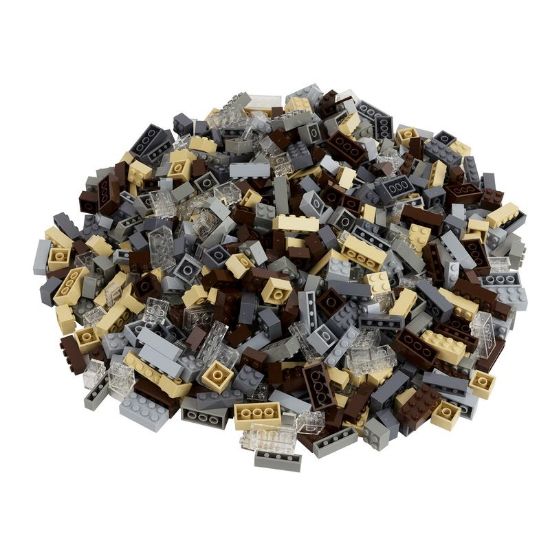 Picture of Kindergarten blocks building mix /bag 1000 pcs 