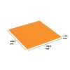 Bild von Lose Platte 20X20 Hellrotorange 150