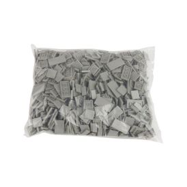 Image de Plaques lisses (1x1,1x2,2x2,2x4) gris pierre 280 /sachet  1000 pieces 