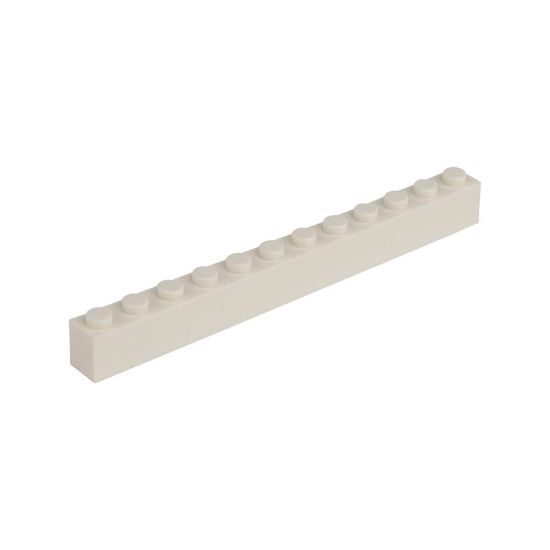 Picture of Loose brick 1X12 pure white 713