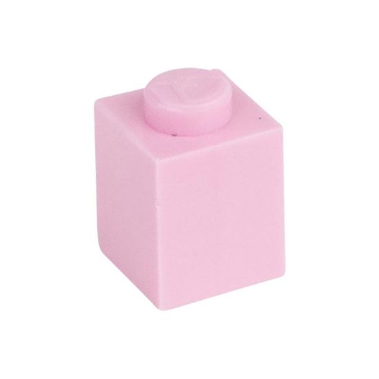 Picture of Loose brick 1X1 light pink 970