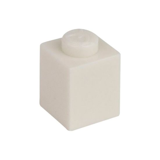 Picture of Loose brick 1X1 pure white 713