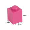 Picture of Loose brick 1X1 telemagenta 824