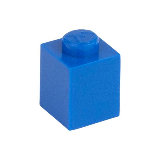 Picture of Loose brick 1X1 sky blue 663