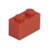 Picture of Loose brick 1X2 flame red 620