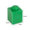 Picture of Loose brick 1X1 signal Green 180