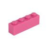 Picture of Loose brick 1X4 telemagenta 824