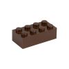 Picture of Loose brick 2X4 nut brown 071