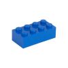 Picture of Loose brick 2X4 sky blue 663