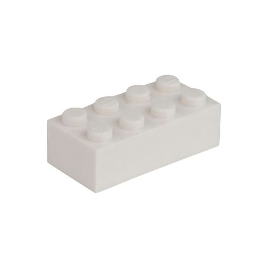 Picture of Loose brick 2X4 pure white 713