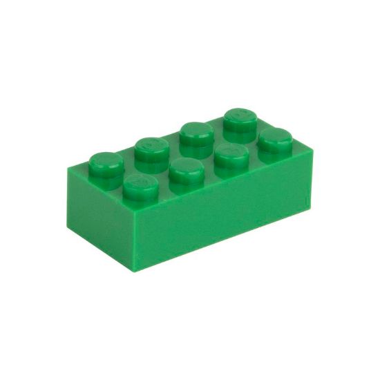 Picture of Loose brick 2X4 signal Green 180