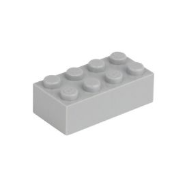 Picture of Loose brick 2X4 window gray 411