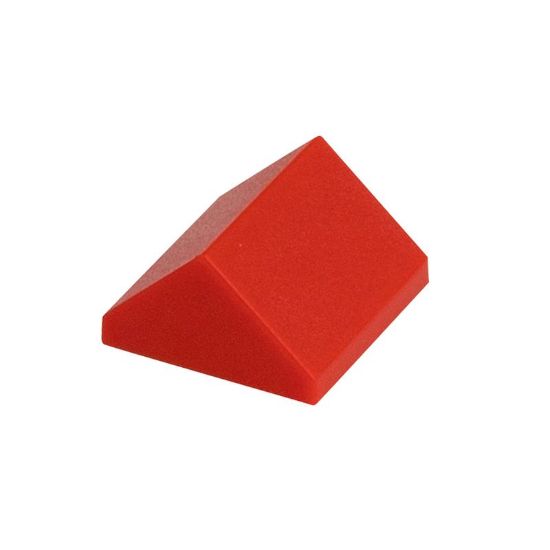 Immagine di Tegola scanalata 2X2/ 45° - rosso fuoco 620 