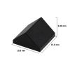 Picture of Ridged tile 2X2/ 45° - traffic black 650