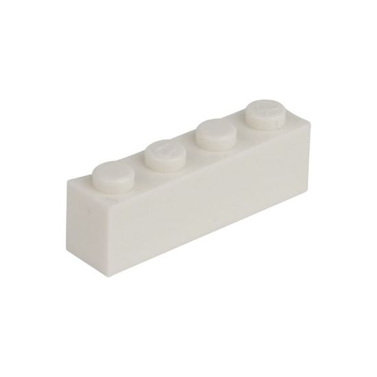 Picture of Loose brick 1X4 pure white 713